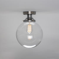 Riad 9.75" Globe Ceiling Light