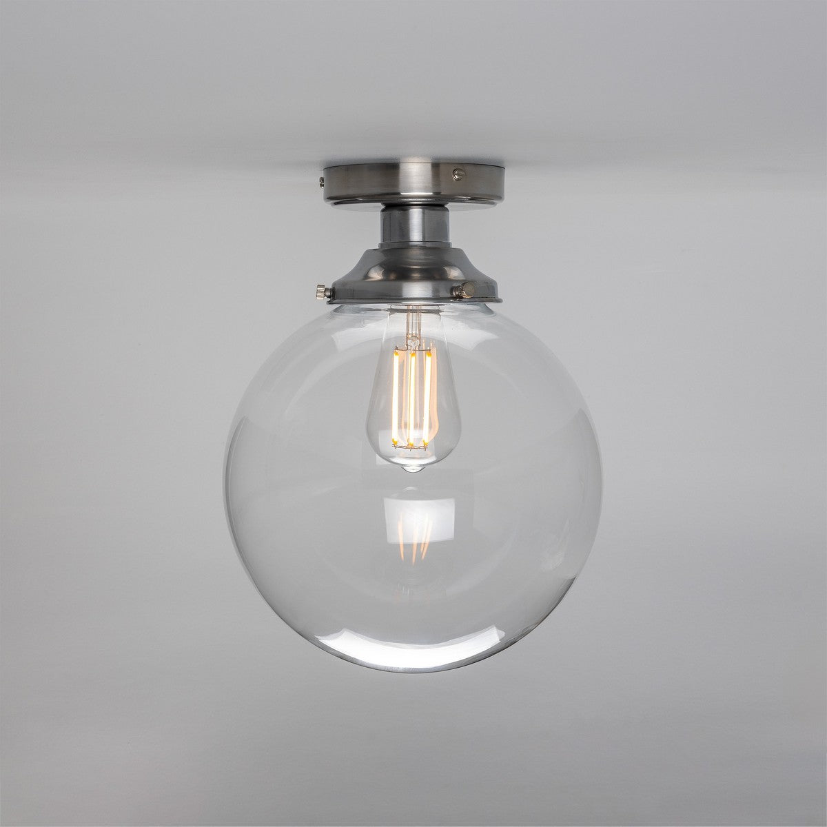 Riad 9.75" Globe Ceiling Light
