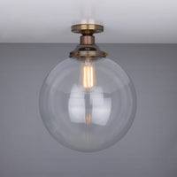 Riad 11.75" Globe Ceiling Light