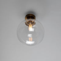Riad 11.75" Globe Ceiling Light
