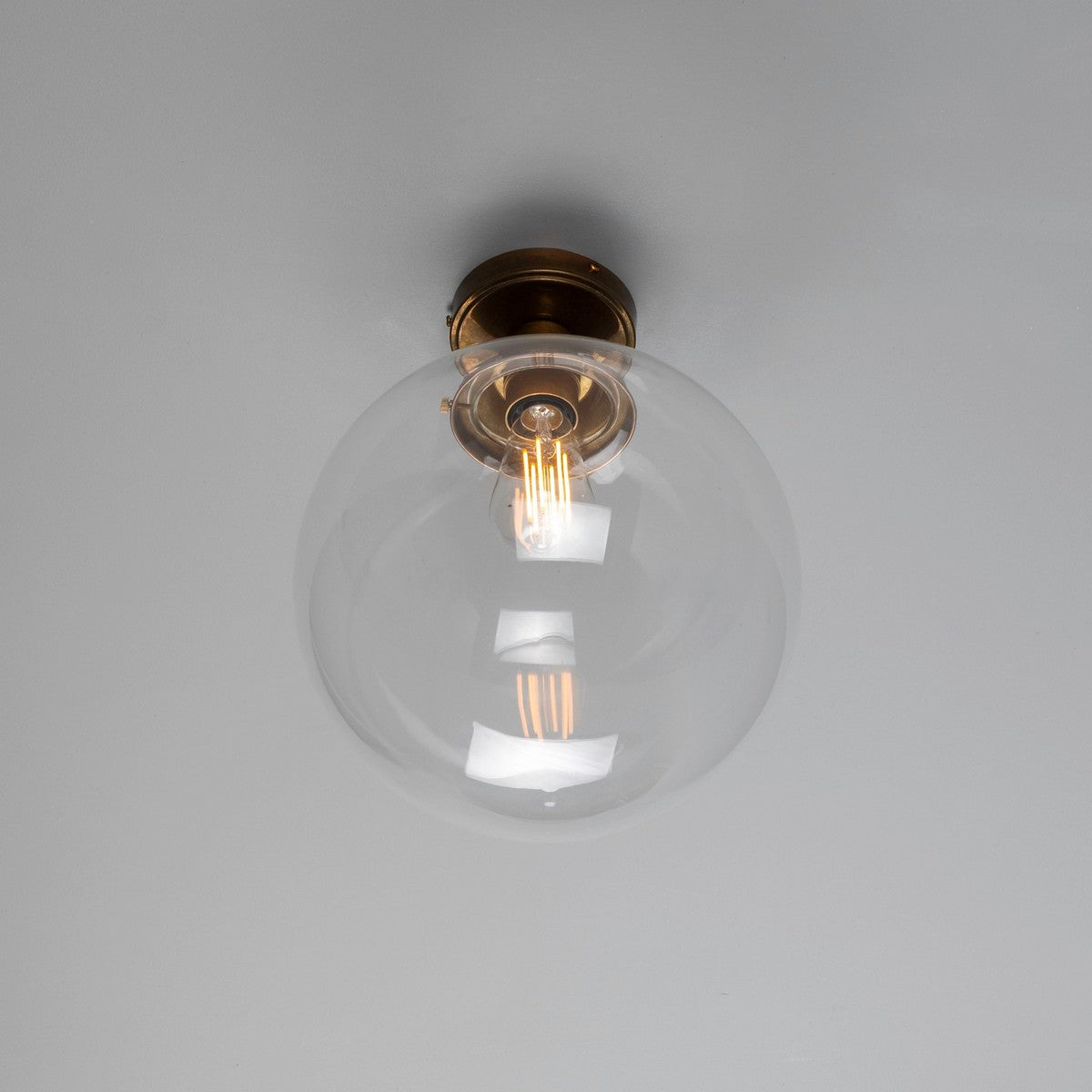 Riad 11.75" Globe Ceiling Light
