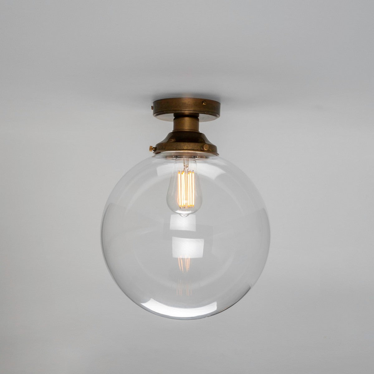 Riad 11.75" Globe Ceiling Light