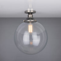 Riad 11.75" Globe Ceiling Light