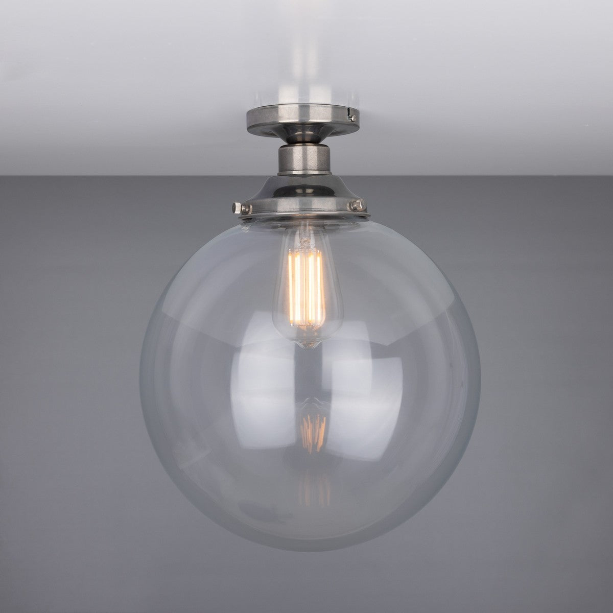 Riad 11.75" Globe Ceiling Light