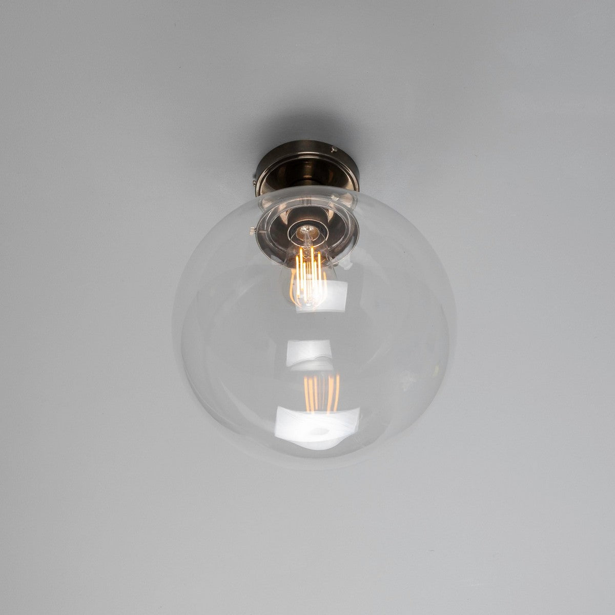 Riad 11.75" Globe Ceiling Light