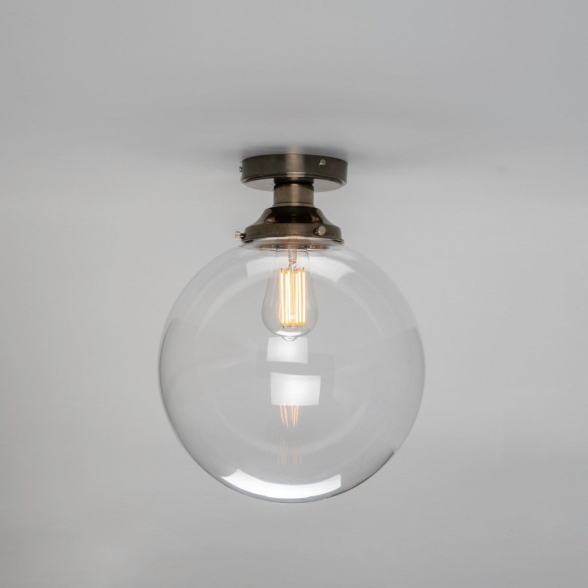 Riad 11.75" Globe Ceiling Light