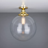 Riad 11.75" Globe Ceiling Light