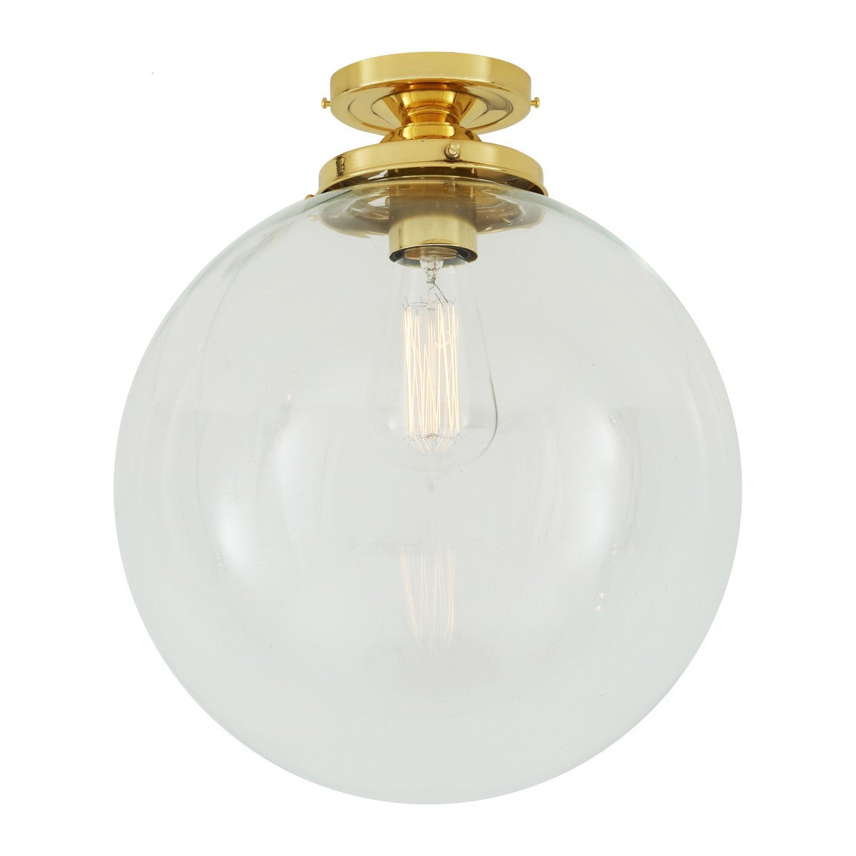 Riad 11.75" Globe Ceiling Light