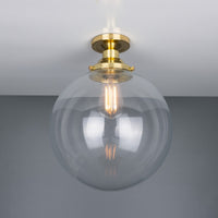 Riad 11.75" Globe Ceiling Light