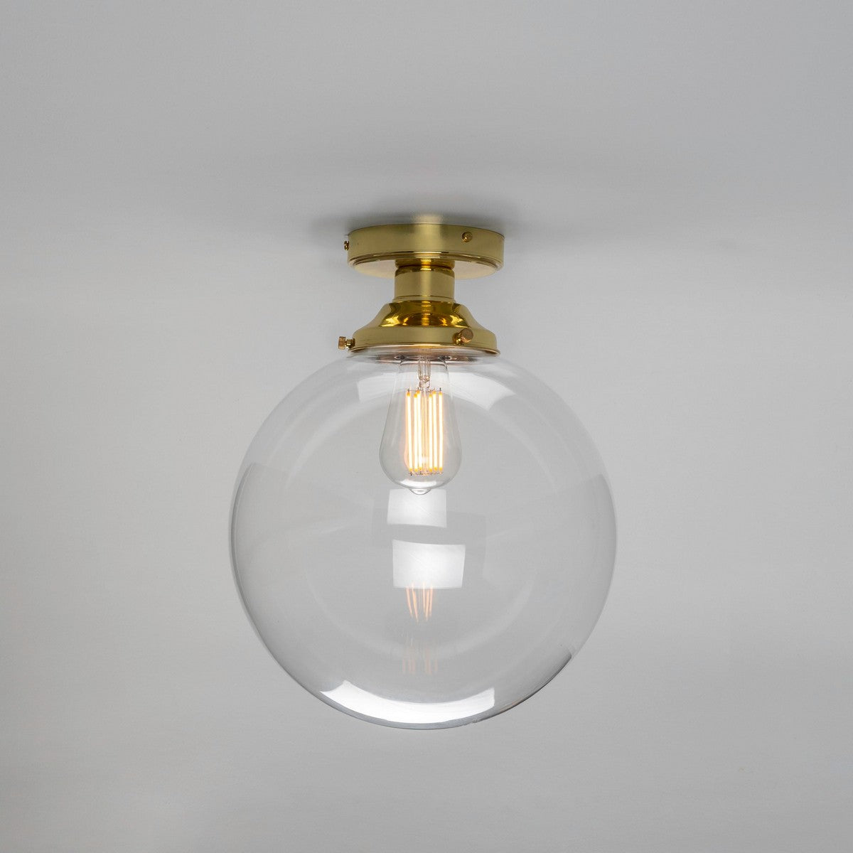 Riad 11.75" Globe Ceiling Light