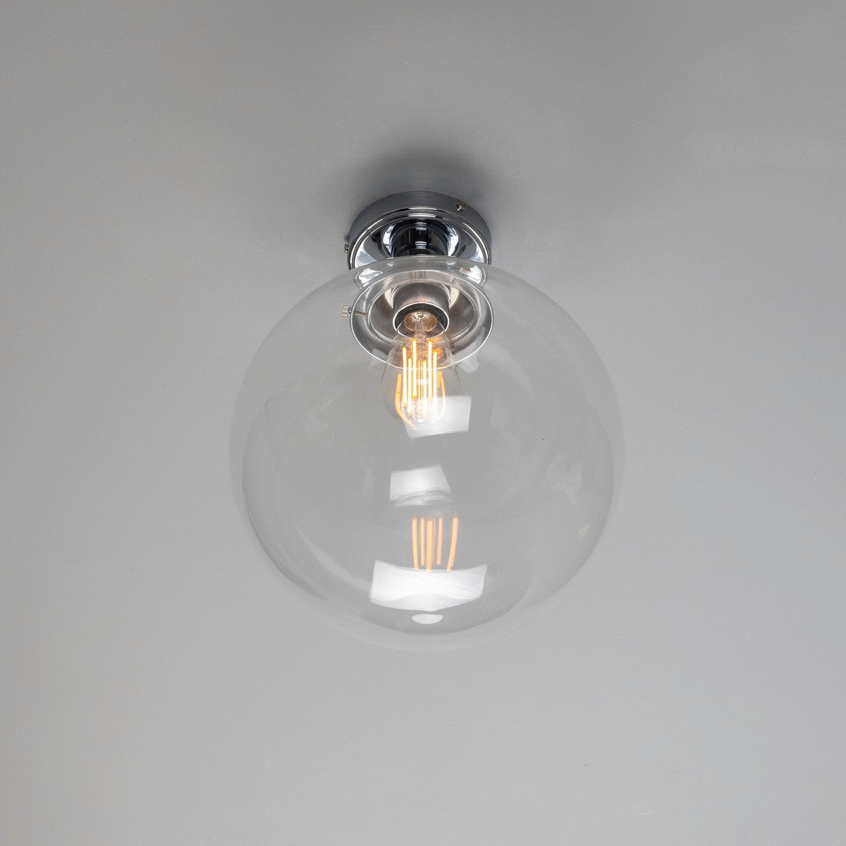Riad 11.75" Globe Ceiling Light