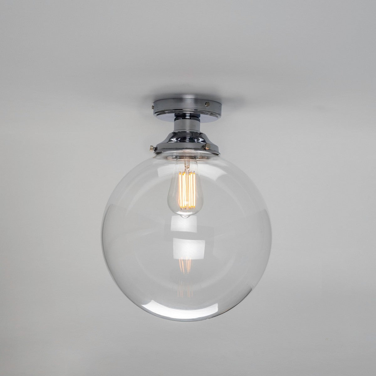 Riad 11.75" Globe Ceiling Light