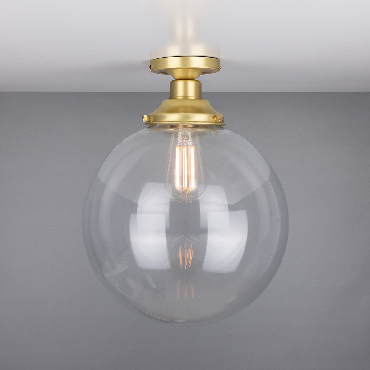 Riad 11.75" Globe Ceiling Light