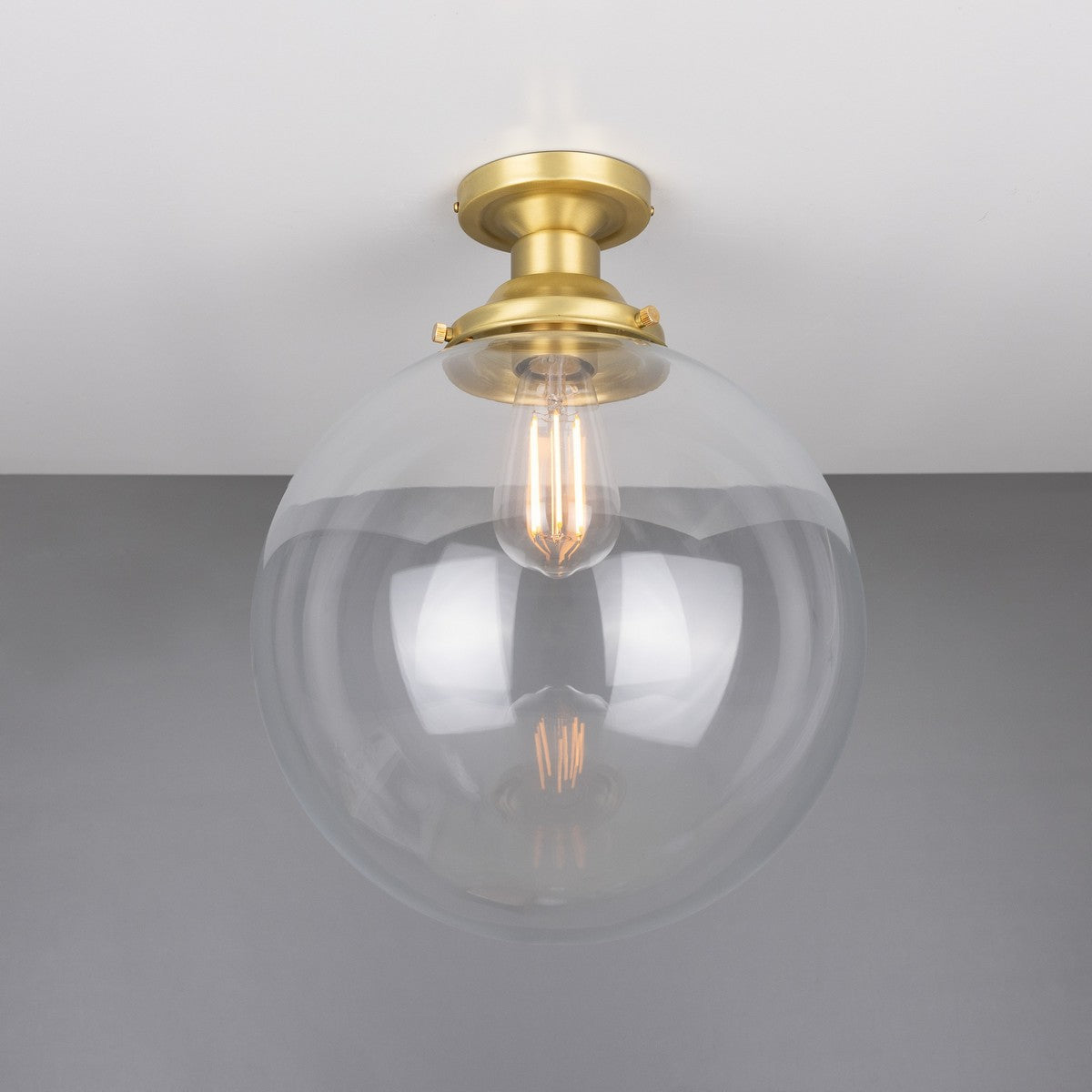 Riad 11.75" Globe Ceiling Light