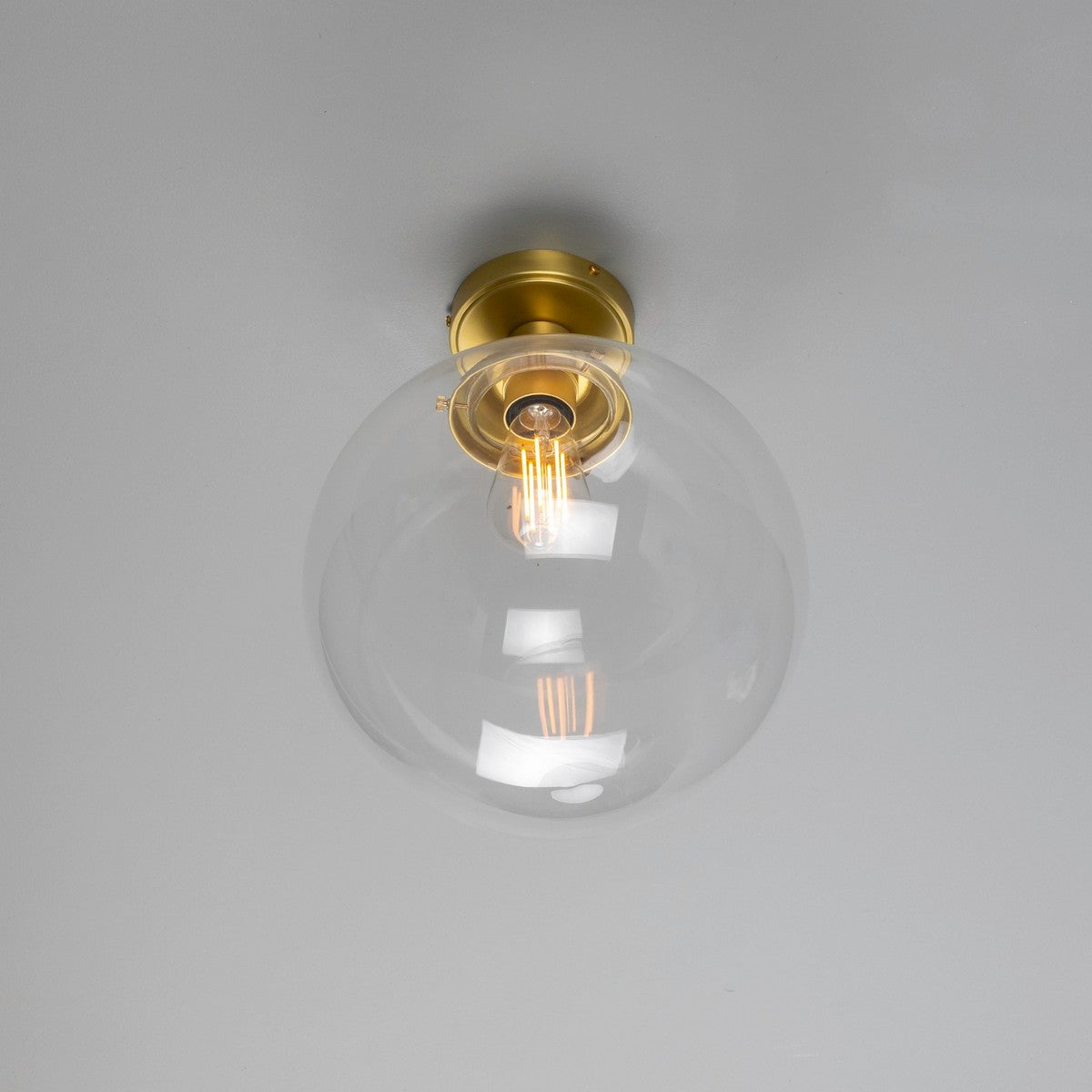 Riad 11.75" Globe Ceiling Light