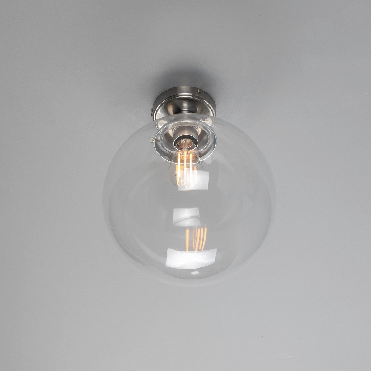 Riad 11.75" Globe Ceiling Light