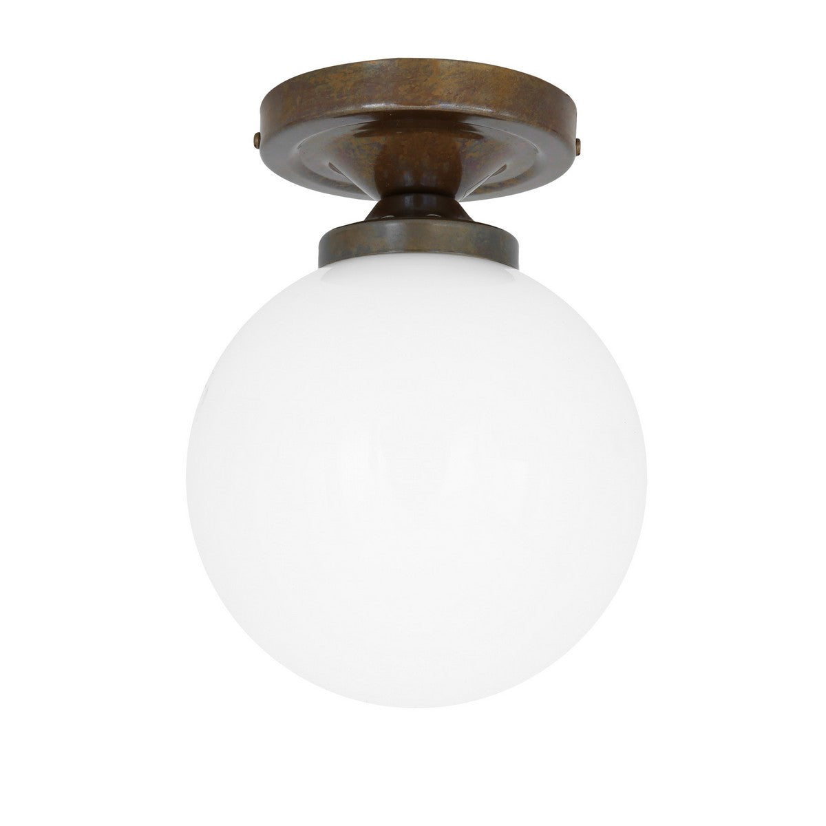 Yaounde Flush Globe Ceiling Light