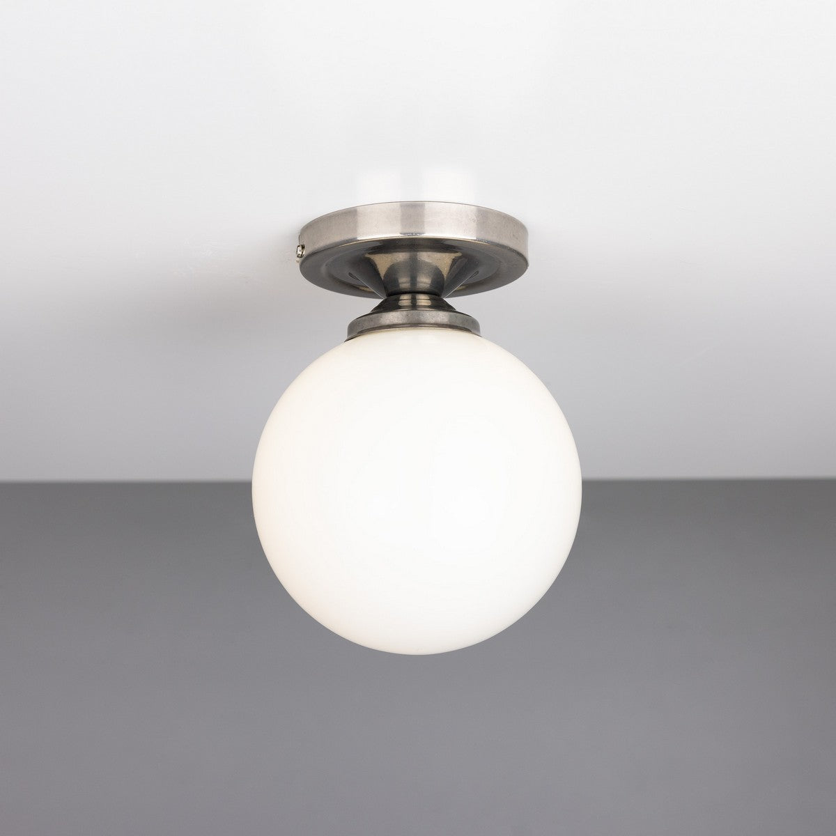 Yaounde Flush Globe Ceiling Light