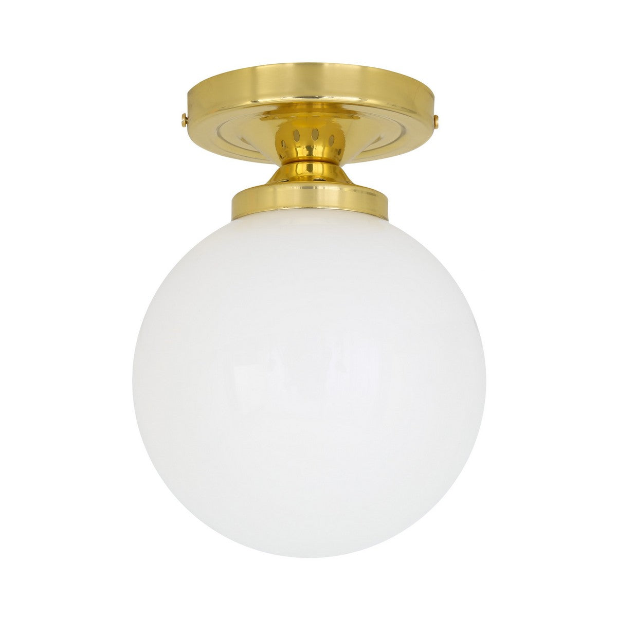 Yaounde Flush Globe Ceiling Light