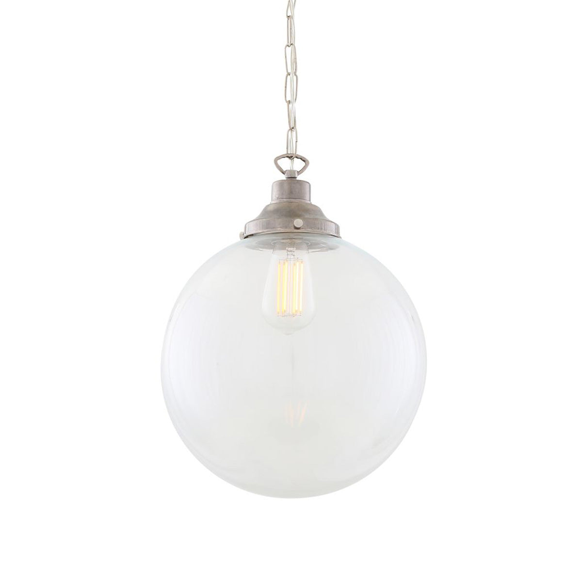 Riad 30cm Glass Globe Pendant Light