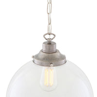 Riad 30cm Glass Globe Pendant Light