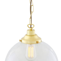 Riad 30cm Glass Globe Pendant Light