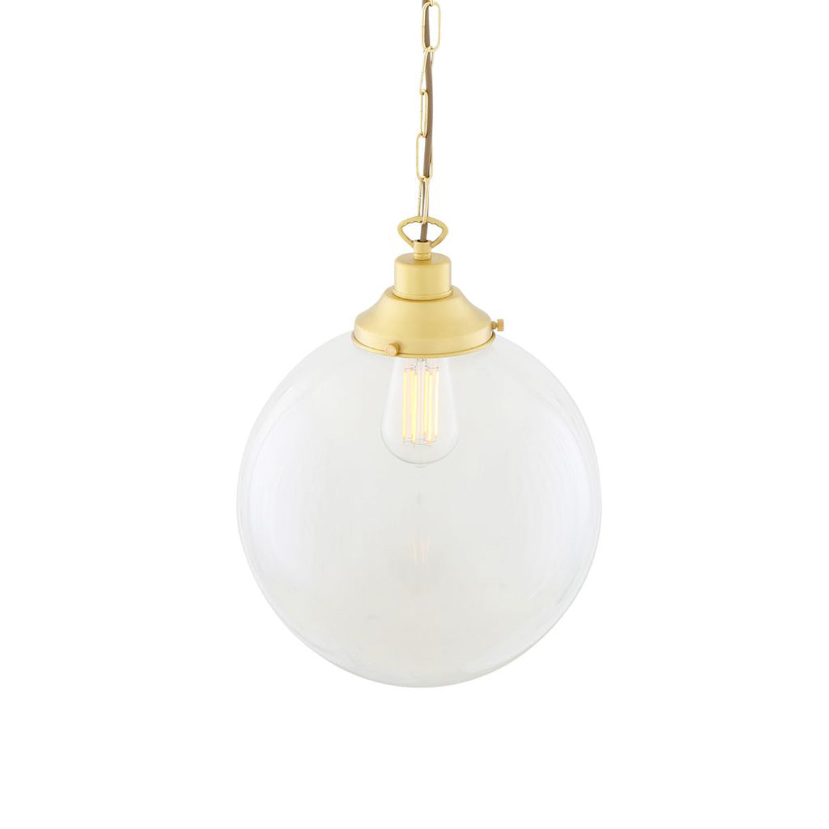 Riad 30cm Glass Globe Pendant Light