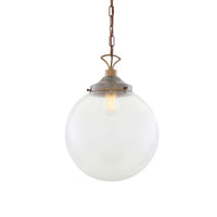 Riad 35cm Large Glass Globe Pendant Light