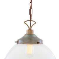 Riad 35cm Large Glass Globe Pendant Light