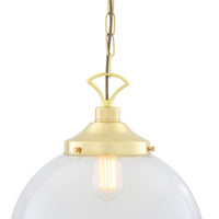 Riad 35cm Large Glass Globe Pendant Light