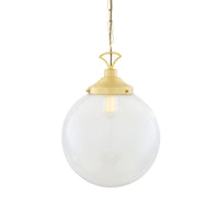 Riad 35cm Large Glass Globe Pendant Light