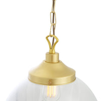 Riad 35cm Large Glass Globe Pendant Light