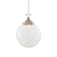 Riad 35cm Large Glass Globe Pendant Light
