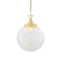 Riad 35cm Large Glass Globe Pendant Light