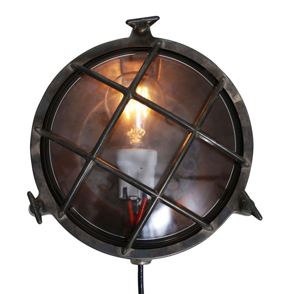 Ergo Marine Round Small Bulkhead Bathroom Wall Light