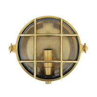 Ergo Marine Round Small Bulkhead Bathroom Wall Light