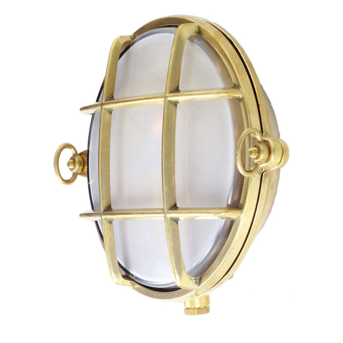 Ergo Marine Round Small Bulkhead Bathroom Wall Light
