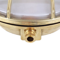 Ergo Marine Round Small Bulkhead Bathroom Wall Light