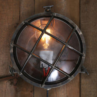 Ergo Marine Round Small Bulkhead Bathroom Wall Light
