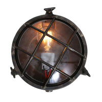 Ergo Marine Round Small Bulkhead Bathroom Wall Light