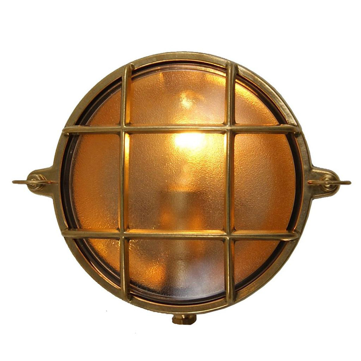 Ergo Marine Round Small Bulkhead Bathroom Wall Light