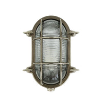 Ruben Small Oval Bulkhead Marine Bathroom Wall Light