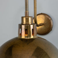 Paris Brass Swan Neck IP20 Wall Light