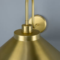RIO Brass Swan Neck IP20 Wall Light
