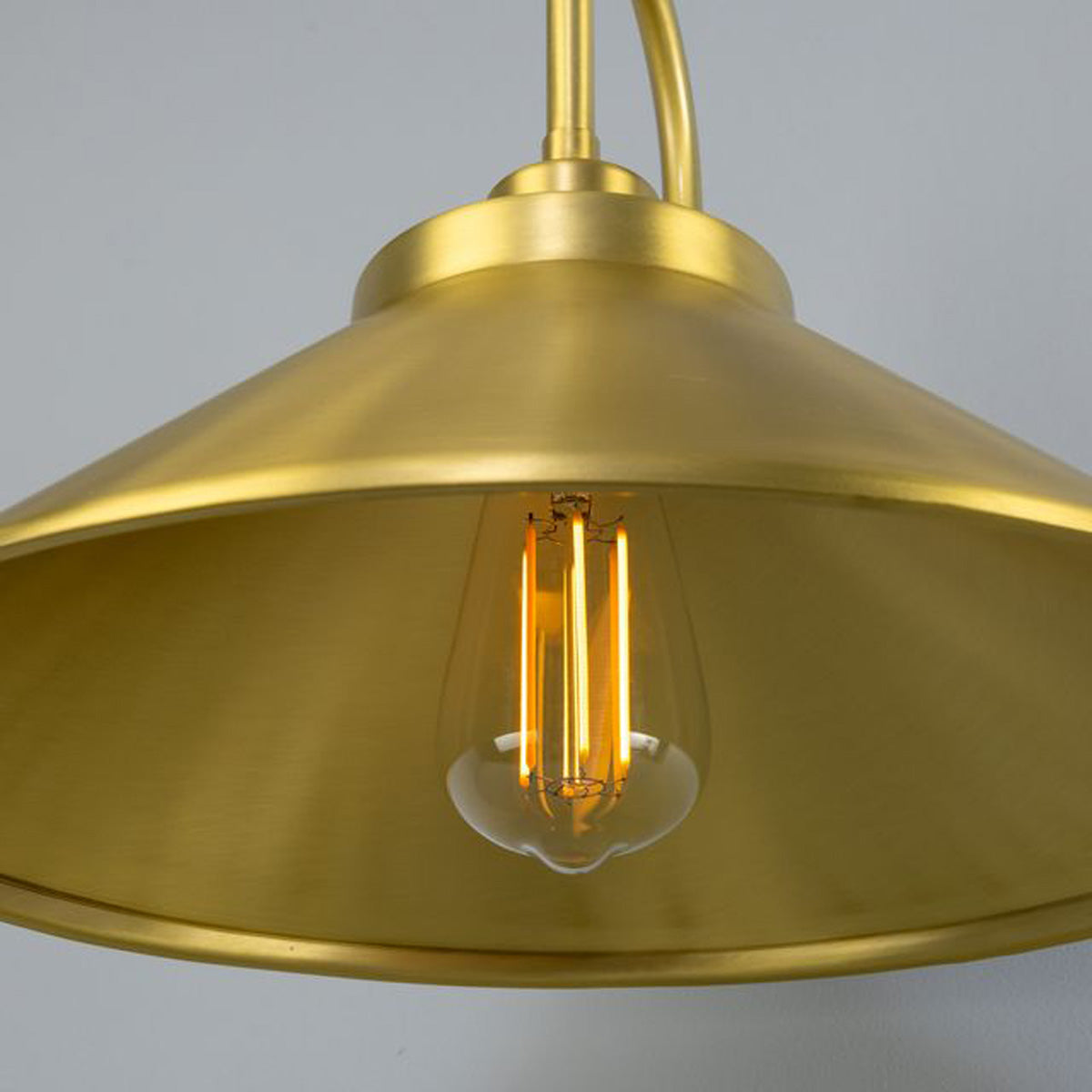 RIO Brass Swan Neck IP20 Wall Light