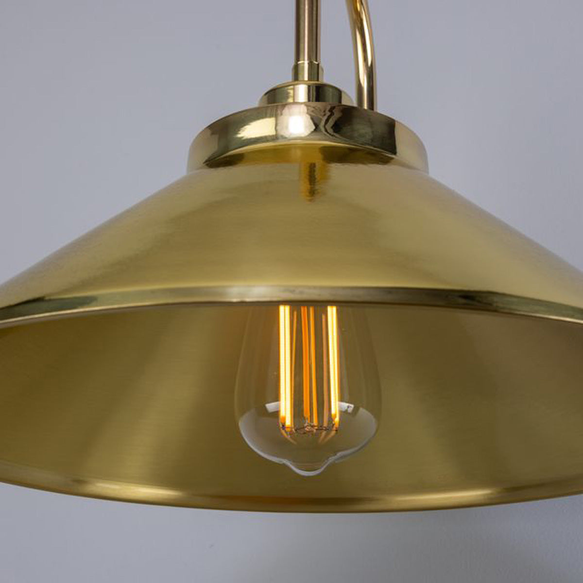 RIO Brass Swan Neck IP20 Wall Light