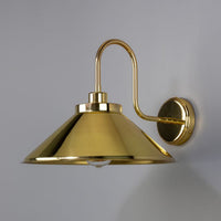 RIO Brass Swan Neck IP20 Wall Light