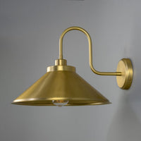 RIO Brass Swan Neck IP20 Wall Light