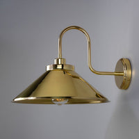 RIO Brass Swan Neck IP20 Wall Light