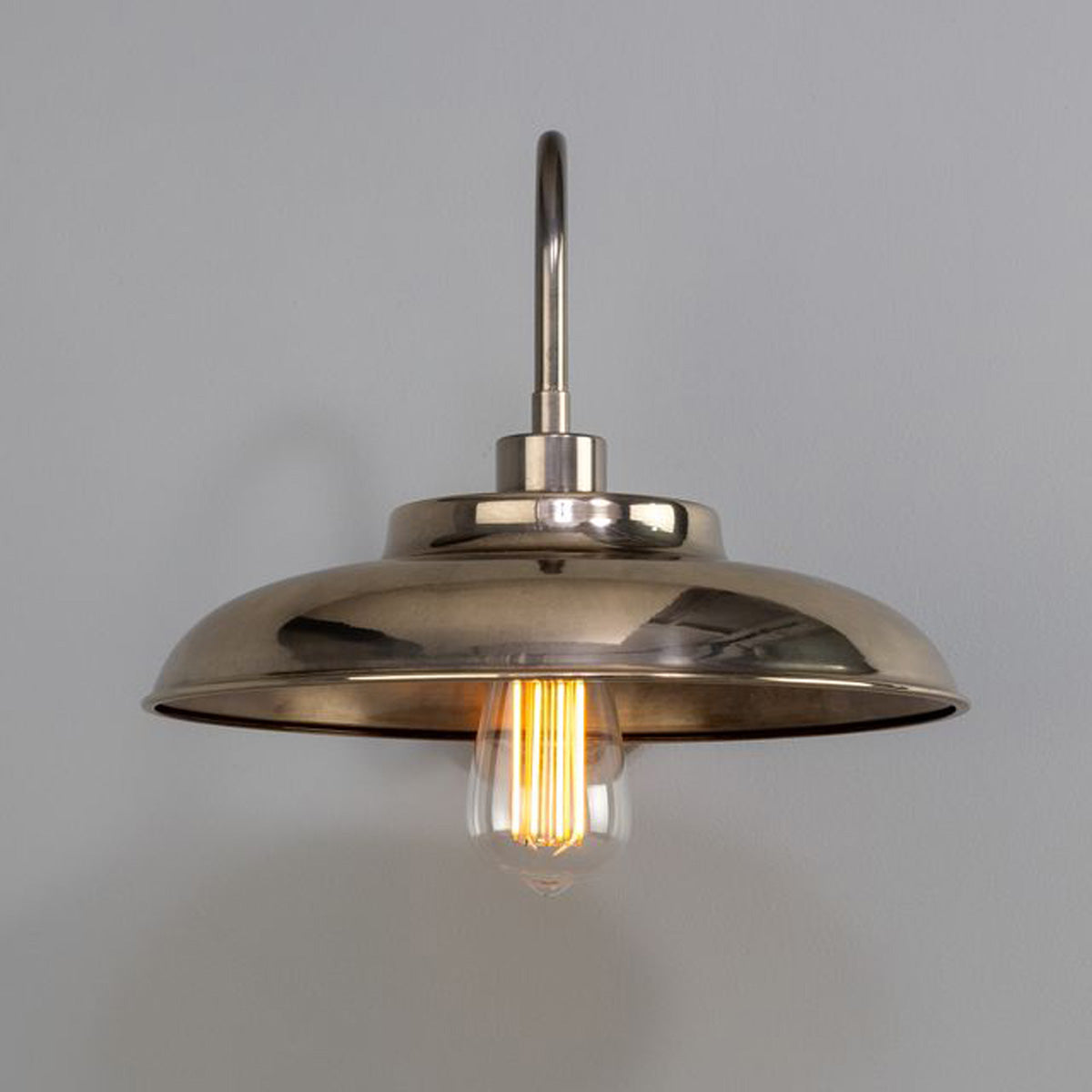 Telal Brass Swan Neck IP20 Wall Light